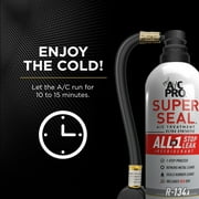 A/C Pro Super Seal All-in-one Stop Leak, 11 oz, Aerosol, 1 Pack, California Compliant