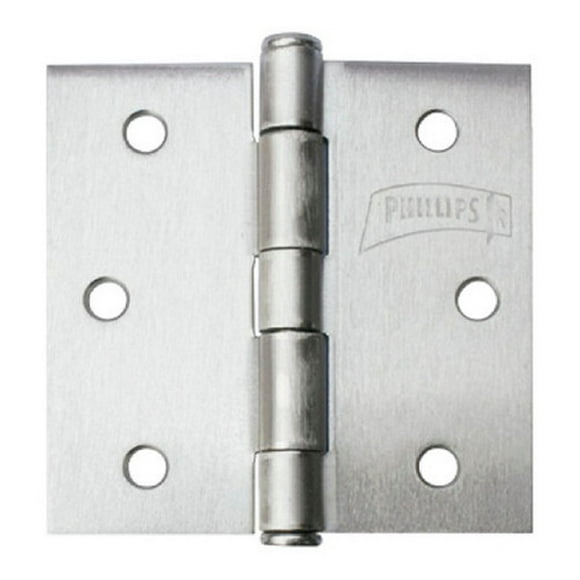 Bisagra Ligera Cuadrada Phillips MX4814 3 74mm Acero Inoxidable