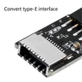thumbnail image 6 of USB 2.0 TYPE-E Interface Header Adapter USB 2.0 Extender to Type-E Converter, 6 of 8