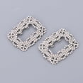 thumbnail image 2 of 2x Crystal Shoe Charm Bridal Clip Women Wedding Boots Buckle, 2 of 6