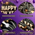 thumbnail image 4 of Fireworks Design Happy New Year Banner Golden Letters New Year Celebration Banner Balloon Decor City Festive Display for New Year Party New Year's Eve Family Gathering, 4 of 9