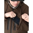 thumbnail image 6 of Frogg Toggs Men's Oxbow Jacket | Swamp Brown | Size 3X, 6 of 7
