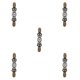 thumbnail image 3 of Minnieouse Clip elegante para bufanda con diamantes de imitación, Clips para Collar de aleación galvanizada, accesorios para pañuelo tallado, Type2 NO2, 3 of 6