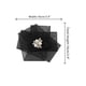 thumbnail image 2 of INSPIRE CHIC Broches de malla con flores para mujeres con cuentas para camisas negras, 2 of 5