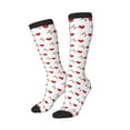 thumbnail image 2 of Balery Heartbeat Symbol Fun Novelty Socks Men'S Women'S Crew Socks Funny Crazy Novelty Socks Quirky And Cool Socks, 2 of 9