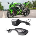 thumbnail image 1 of Motorcycle Mirror, Side View Mirrors Increased Visibility Decorative Stylish Design with Turn  Lights for Motorbike, 1 of 8