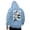 Light Blue, variant on VOUZZA Graphic Hoodies for Men Letter Graphic Long Sleeve Lined Pullover Sweatshirt, Casual Hooded Sweater Top, Streetwear Pullover