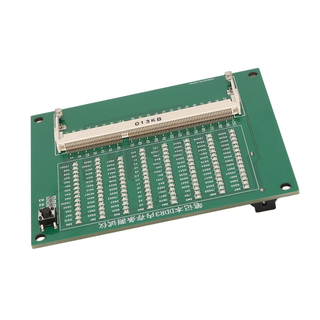 Module de Test de Mémoire DDR3, Carte de Test de Mémoire DDR3 110 Indicateurs LED Facile à Utiliser pour Ordinateur Portable DDR3
