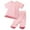 d-Pink3483, variant on FAOWME Child Baby Boys Girls 2pcs Short Sleeve Shirt And Pants Outfit Sets Toddler Outfits Cool Jammies Kids Basic Outfits For Daily Clothes Sets Breathable O-Neck Dailywear