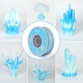 thumbnail image 2 of Filamento para impresora 3D TECSONAR Crystal Rainbow PLA 1,75 mm 1 kg, 2 of 7