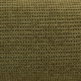 thumbnail image 2 of 25-inch Double-corded Patterned Tapestry Square Floor Pillow with Insert, Gingham Brown, 2 of 2