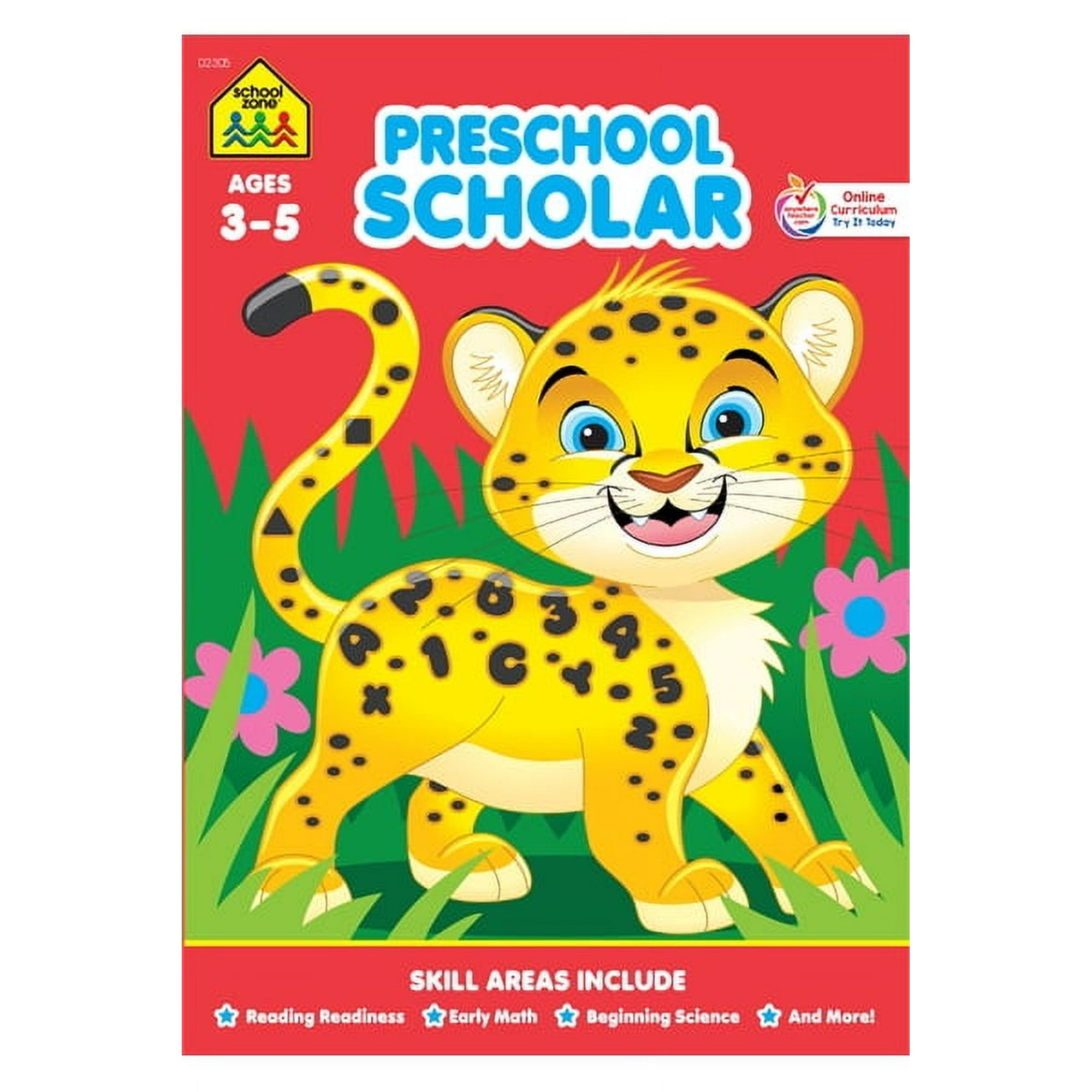 School Zone Preschool Scholar Workbook