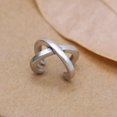 thumbnail image 3 of QQTDFG Men Women Ear Cuff Vintage Sterling Silver Criss Cross Wrap Earring A1784-default, 3 of 6