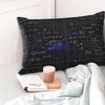 thumbnail image 5 of Kdxio Cotton Pillow Cases 16"x24" Pillowcases,Soft and Breathable Bedroom Pillow Cases-Mathematica Science, 5 of 8