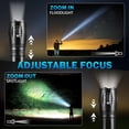 thumbnail image 3 of Linterna Staaricc LED de alta luminosidad, 5 modos, impermeable, paquete de 6 unidades, 3 of 7