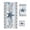 Light Blue, variant on Texas Star Rustic Towel Set of 3, Soft Microfiber Bath Towels, Hand Towel, Washcloths, Country Blue Berry Brown Wooden Plank Quick-Dry Absorbent Towels for Bathroom Kitchen Hotel Beach Gym Spa