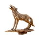 thumbnail image 4 of Estatua de latón Soledad Figuras de animales Estatua de cobre 6,8 cm x 6,9 cm, 4 of 10