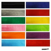 Kenz Laurenz Sweatbands 12 Terry Cotton Sports Headbands Sweat Absorbing Head Band Assorted