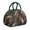 Dark-green-10, variant on Floral Botanical Lunch Tote – Aloha Vibes with Tropical Leaves, Insulated Bag for Office, Gym, or Picnic