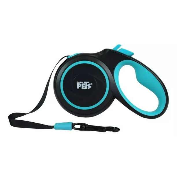 Correa Retráctil Para Perros Correa Mediana 3m Fancy Pets Color Negro