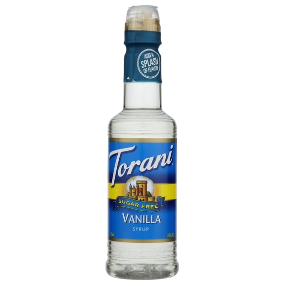 Pack of 4, Torani Sugar Free Vanilla Syrup, 12.7 fl oz