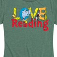 thumbnail image 3 of Dr. Seuss - Love Reading - Women's Short Sleeve Graphic T-Shirt, 3 of 6