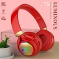 thumbnail image 5 of Back to School Supplies Sale Bluetooth Headphones Wireless Earbuds Over Ear Bluetooth Wireless Headphones Long Battery Life HiFi Noise Reduction Foldable Lightweight Headset With Deep Bass Clearance, 5 of 8