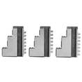 thumbnail image 2 of 3 Pcs External Jaw 5in Chuck, 20Cr MnTi  Compact Design for Better Mechanical Performance, 2 of 8