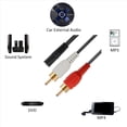thumbnail image 3 of 10X 2 Male to Female 3.5mm Jack Aux Stereo Audio Cable,10x Audio Line,Photo Color, 3 of 6