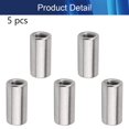 thumbnail image 4 of Huggegwe Écrous de Connexion Ronds pour Manchon Fileté 5 Pcs CJB91-25827, 4 of 5