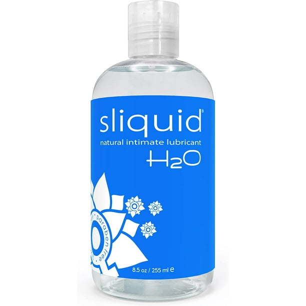 Sliquid H2O Water Based Lube, No Fragrance or Taste, Natural Lube Women