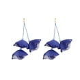thumbnail image 1 of Sonducket Pendientes colgantes de flores de tela elegantes y hermosos para mujer, joyería llamativa, pendientes de flores Ropa, zapatos y accesorios Miscelánea azul, 1 of 6