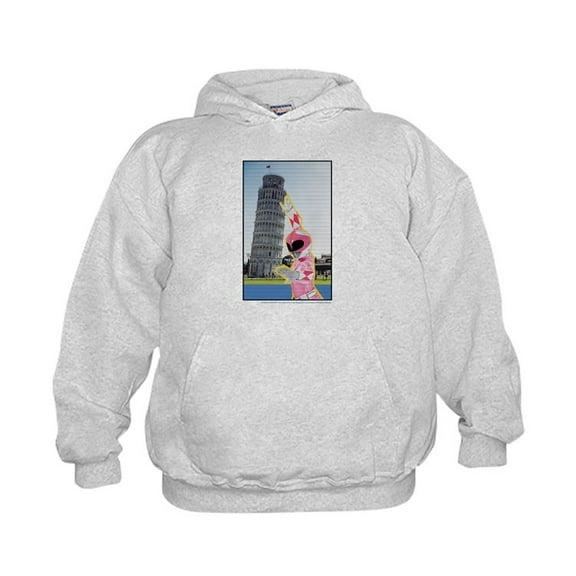 CafePress - Power Rangers Pink Ranger At The Leani - Kids Hooded Sweatshirt, Classic Hoodie