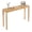 Yellow, variant on Gymax 48'' Modern Farmhouse Sofa Table w/Thickened Top & Solid Wood Legs for Entryway Natural