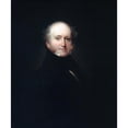 thumbnail image 2 of Henry Inman 15x17 Black Ornate Wood Framed Double Matted Museum Art Print Titled - Martin Van Buren (ca. 1837-38), 2 of 5