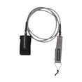 thumbnail image 3 of Siruishop Surfboard Leash Fishboard Safety Leash Raft Kayak Rope Strong Surf Foot Rope Gray 7Ft, 3 of 8