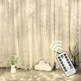 thumbnail image 1 of CHOK Liquidation! Lumières à Rayures de Rideau 300Led 8 Modes Télécommande Guirlande Lumineuse Décorative Led pour Chambre Lumières Led pour Extérieur Vert, 1 of 3