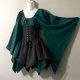 thumbnail image 2 of Trajes medievales renacentistas para mujer, vestido con corsé pirata, vestido corto irlandés tradicional con manga acampanada, 2 of 5