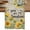 Yellow Brown, variant on Table Runner 36 Inches Long, Sunflower Decorative Table Runner for Party Wedding Home Decor, Summer Botanical Bee Vintage Floral Wooden Dresser Scarves for Bedroom Kitchen Tables Decor 13x36 Inch