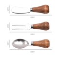 thumbnail image 3 of Cute Stand Butter Knife, Fork, Spoon Three Piece Set, 3 of 5
