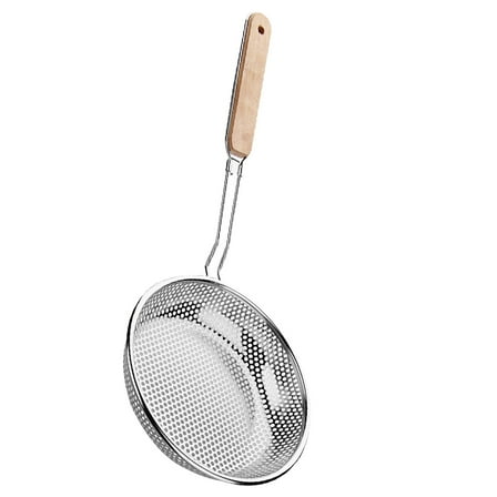 UPOUART Stainless Steel Slotted Spoon in , Kitchen Utensil for Easy Straining and Filtering Large Food Portions