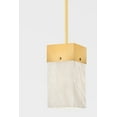thumbnail image 4 of Hudson Valley Lighting 3806 Times Square 6" Wide Mini Pendant - Brass, 4 of 4