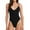 Black-16, variant on STETMN Women's One Piece Swimsuits Bathing Suits Athletic Swimsuit Fashion Sports Cheeky Swimwear