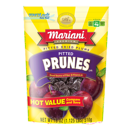 Dri Pack - (2 Pack) Mariani Premium Pitted Dried Prunes, 18 Oz
