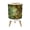 Color 2, variant on Small Trash Can with Lid Vintage Worn Leather American Football Rustic Surface 1.8 Gallon Dog Proof Trash Can Round Garbage Can Waste Bin Wastebasket for Bathroom Bedroom Living Room