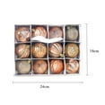 thumbnail image 4 of Nituyy Christmas Ball Ornaments, Shiny and Glitter Hanging Ball Decorations, 12-Packs, 4 of 5