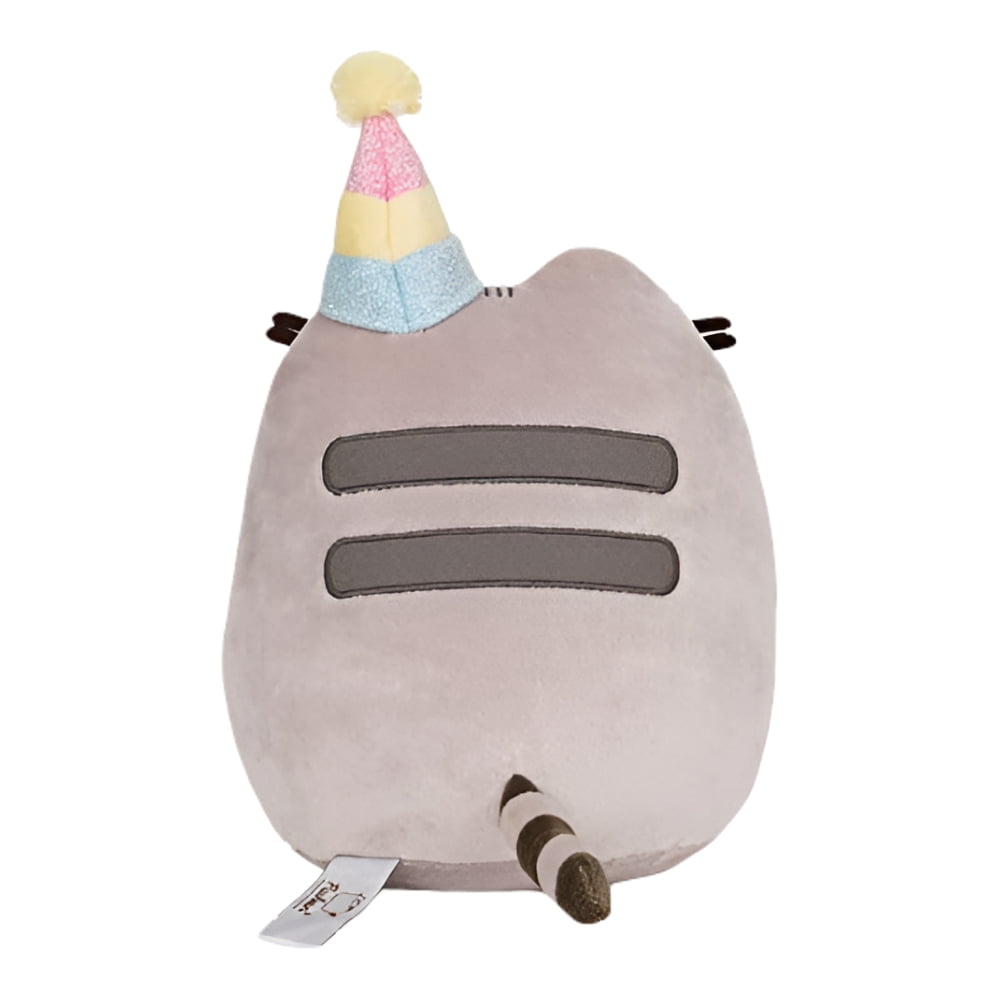 GUND Pusheen Birthday Cake Plush Stuffed Animal Cat, 9.5"