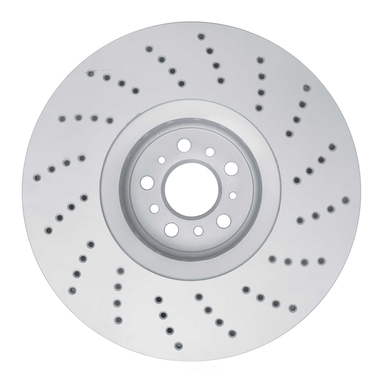 Dynamic Friction Company 920-31186D DFC Hi-carbon Alloy Geomet Coated Rotor - Drilled