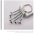 thumbnail image 2 of 2 Pcs Jewlery Skeleton Costume Accessories Goth Bracelet Goth Accessories Ghost Hand Skull Bracelet Wristband Alloy, 2 of 6
