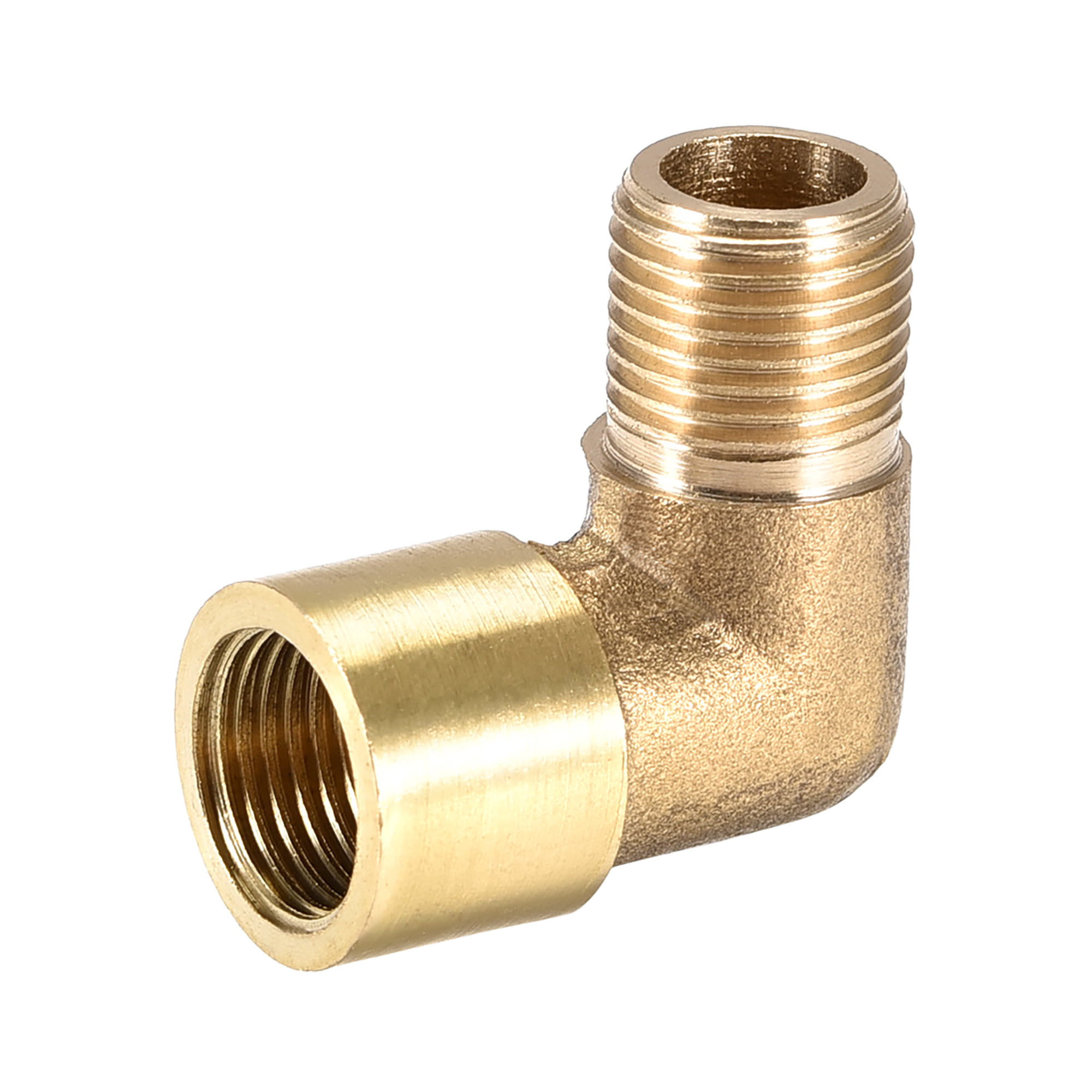 Brass Material Light Series 12L x 1/4 NPT Male Thread 90 Degree Male Elbow for 12MM OD Tube